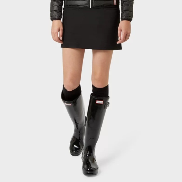 Hunter Shoes - Hunter Original Tall Gloss Rain Boots Black Size 7